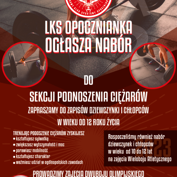 LKS Opocznianka Opoczno Zaprasza Na Zajęcia Sportowe!